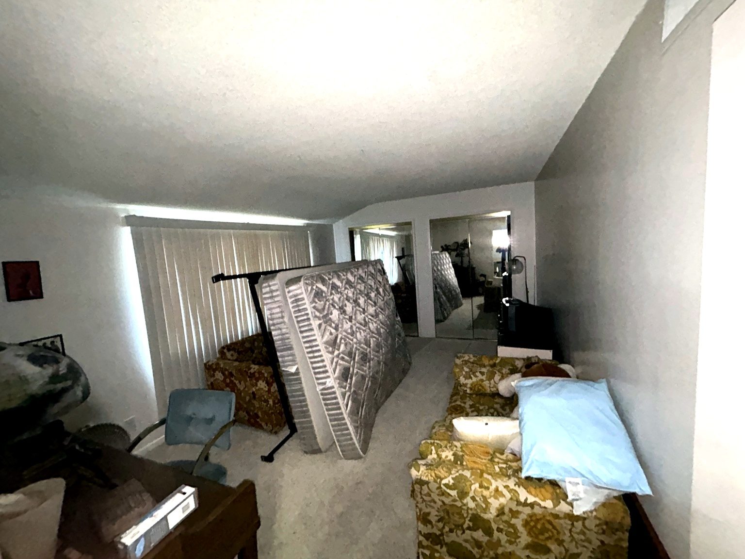 Second view of bedroom before cleanout